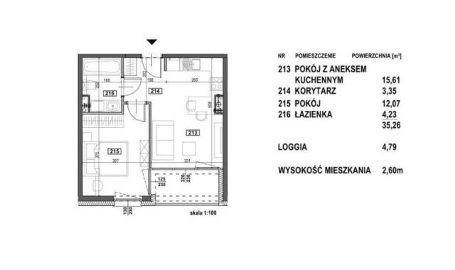 Mieszkanie 2-pokojowe Tychy Żwaków, ul. Żorska. Zdjęcie 6