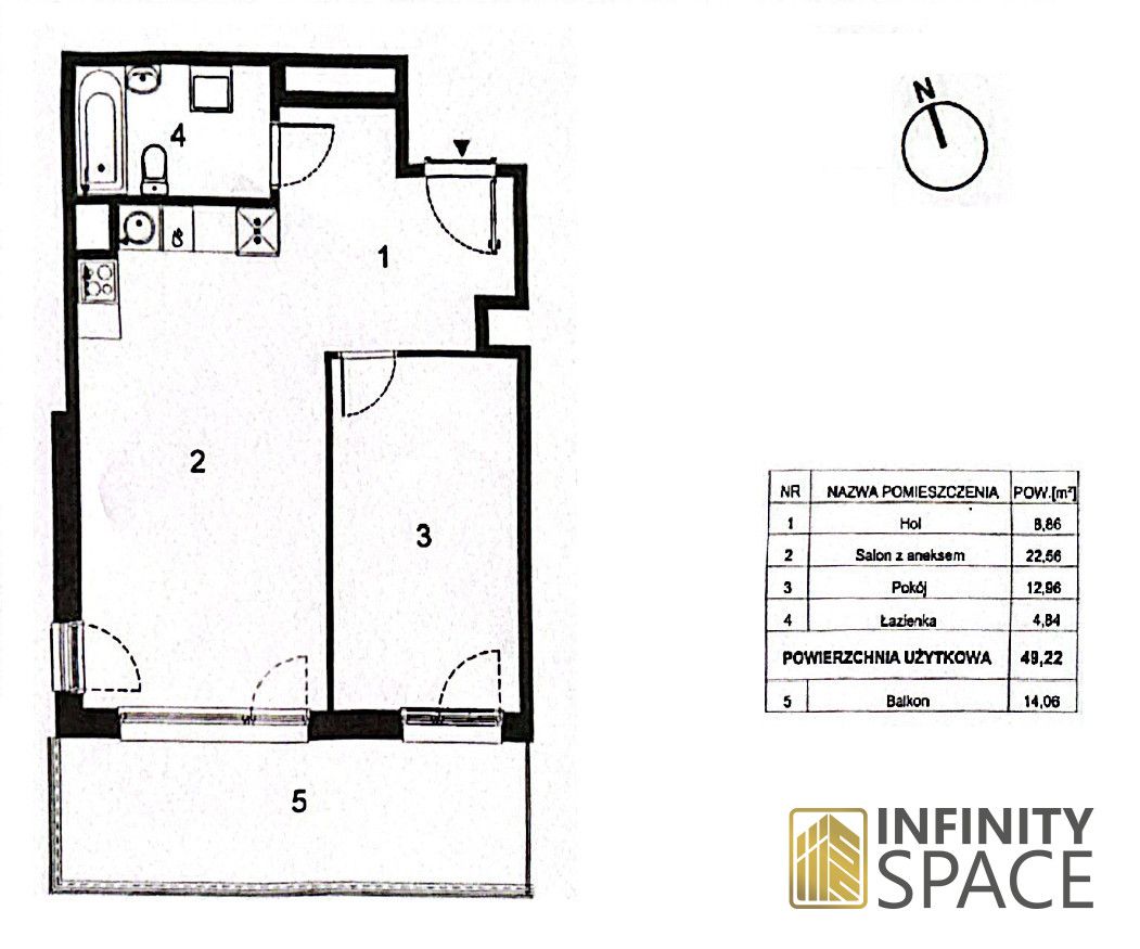 Mieszkanie 2-pokojowe Warszawa Włochy, ul. Hejnałowa. Zdjęcie 8