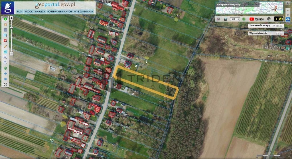 Działka budowlana Dąbrowice