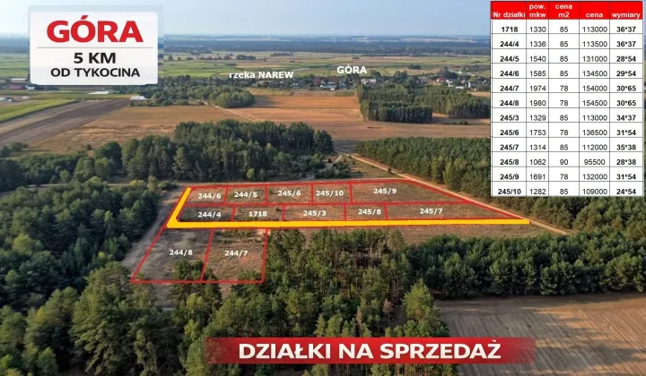 Działka budowlana Góra