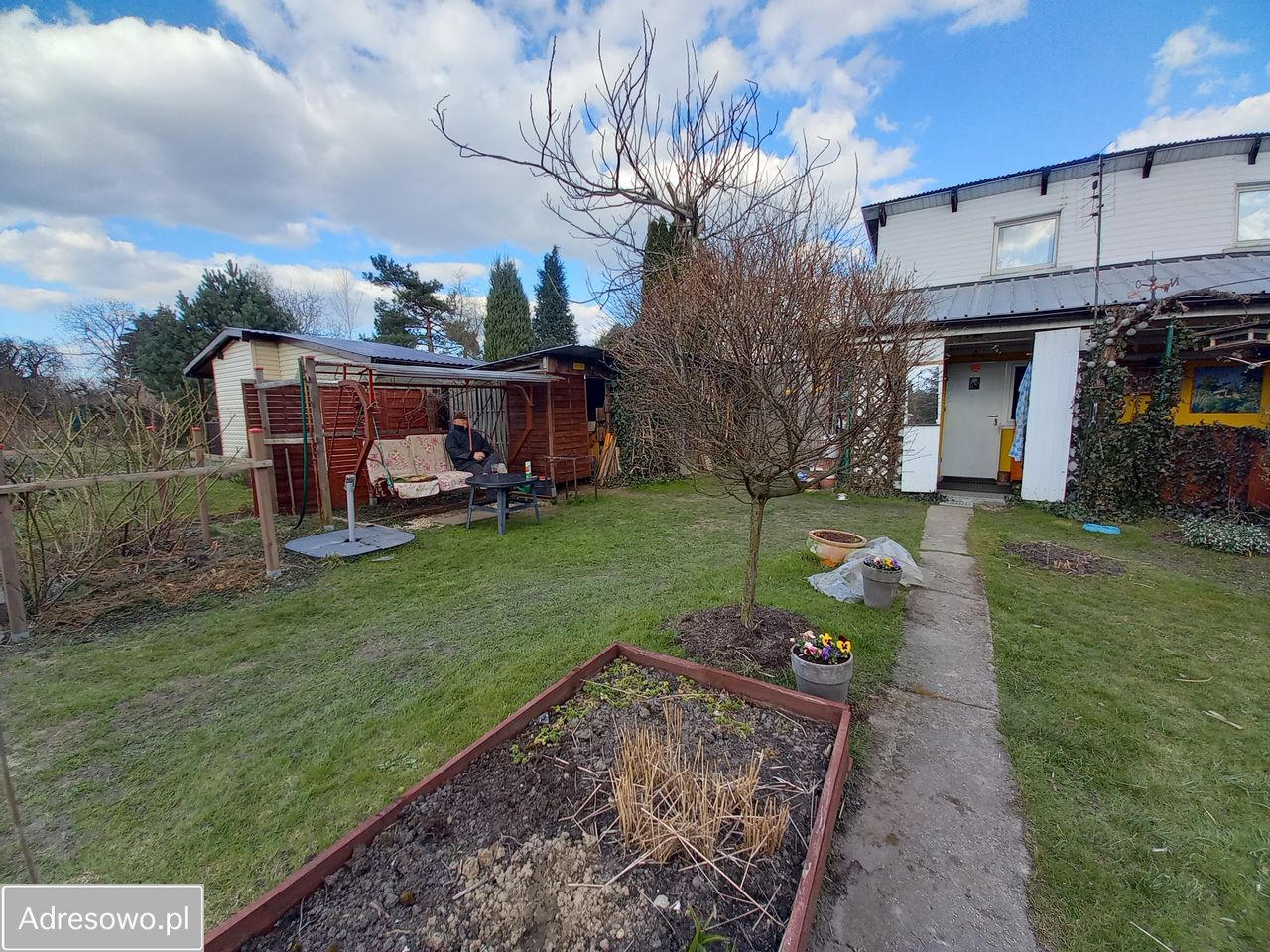 Działka rod Warszawa Mokotów, ul. Dłutowska. Zdjęcie 1