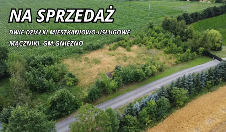 Działka budowlana Mączniki