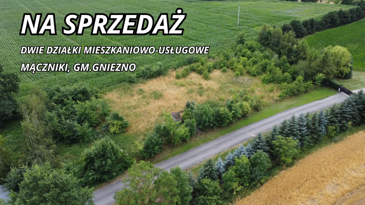 Działka budowlana Mączniki. Zdjęcie 1