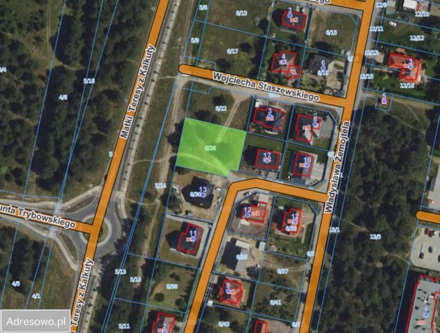 Działka budowlana Bydgoszcz Fordon, ul. Bernarda Chrzanowskiego. Zdjęcie 1