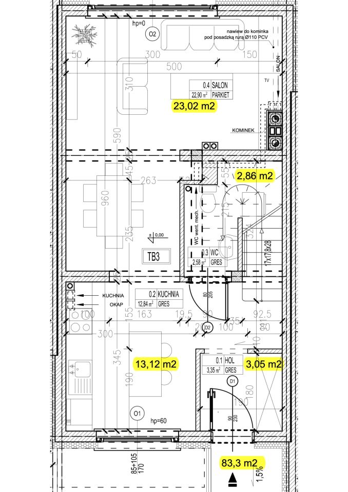 dom szeregowy, 4 pokoje Brzesko Kopaliny, ul. Jasna. Zdjęcie 20