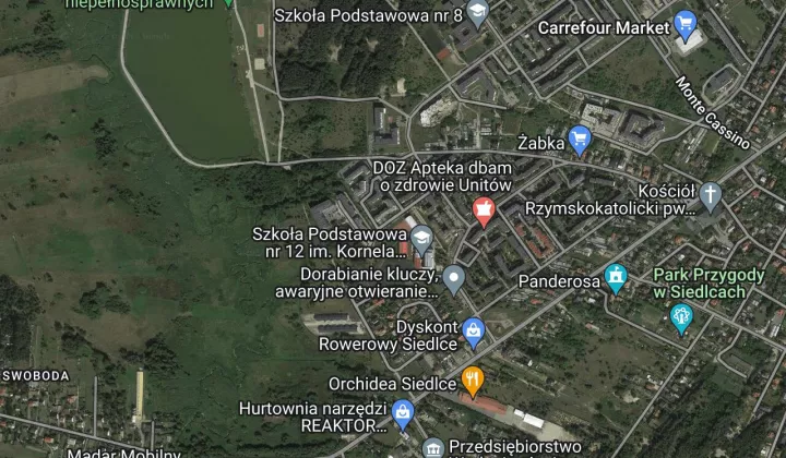 Hotel/pensjonat Siedlce, ul. Wodniaków