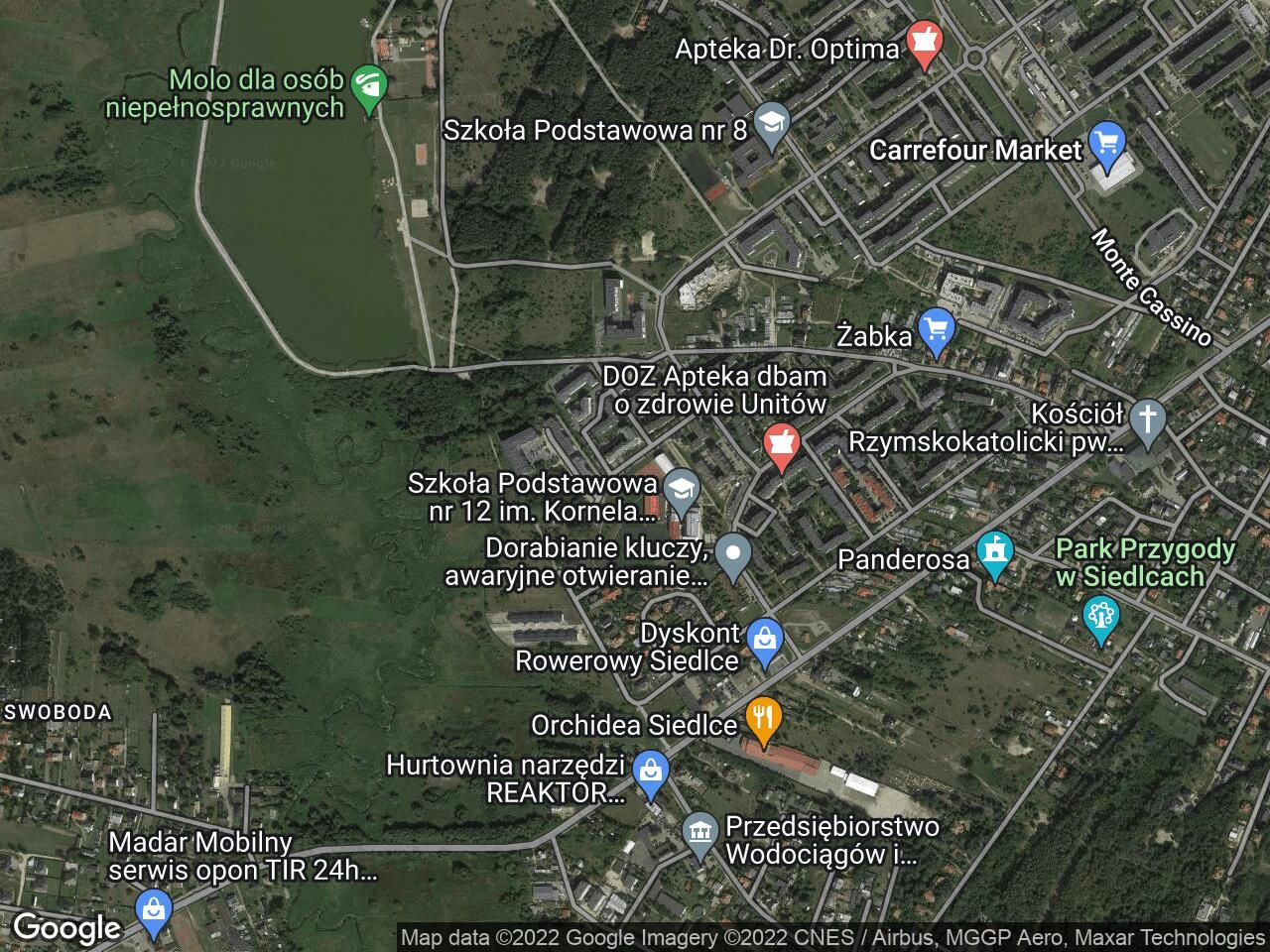 Hotel/pensjonat Siedlce, ul. Wodniaków