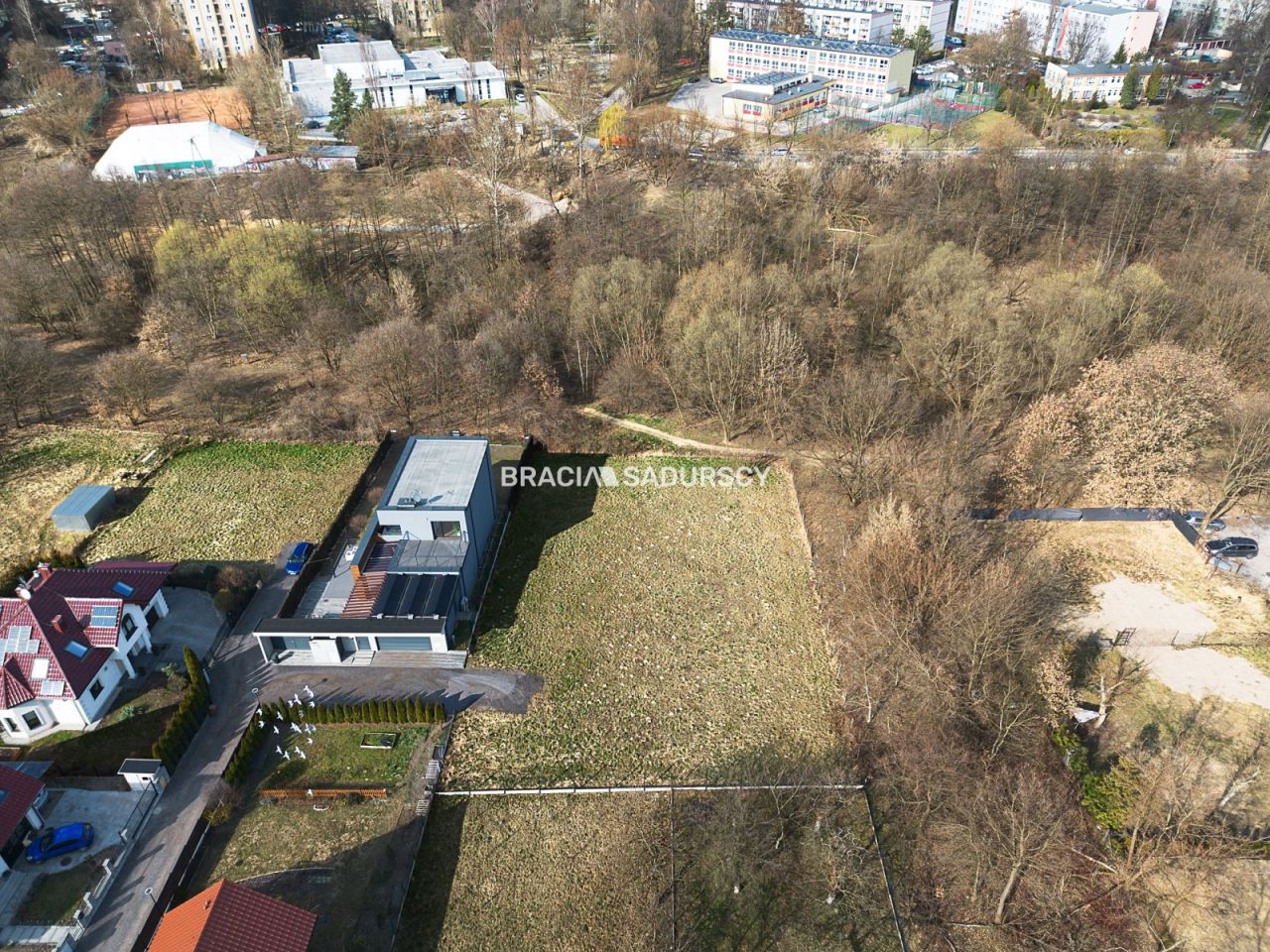 Działka budowlana Kraków Podgórze Duchackie, ul. Sporna. Zdjęcie 2