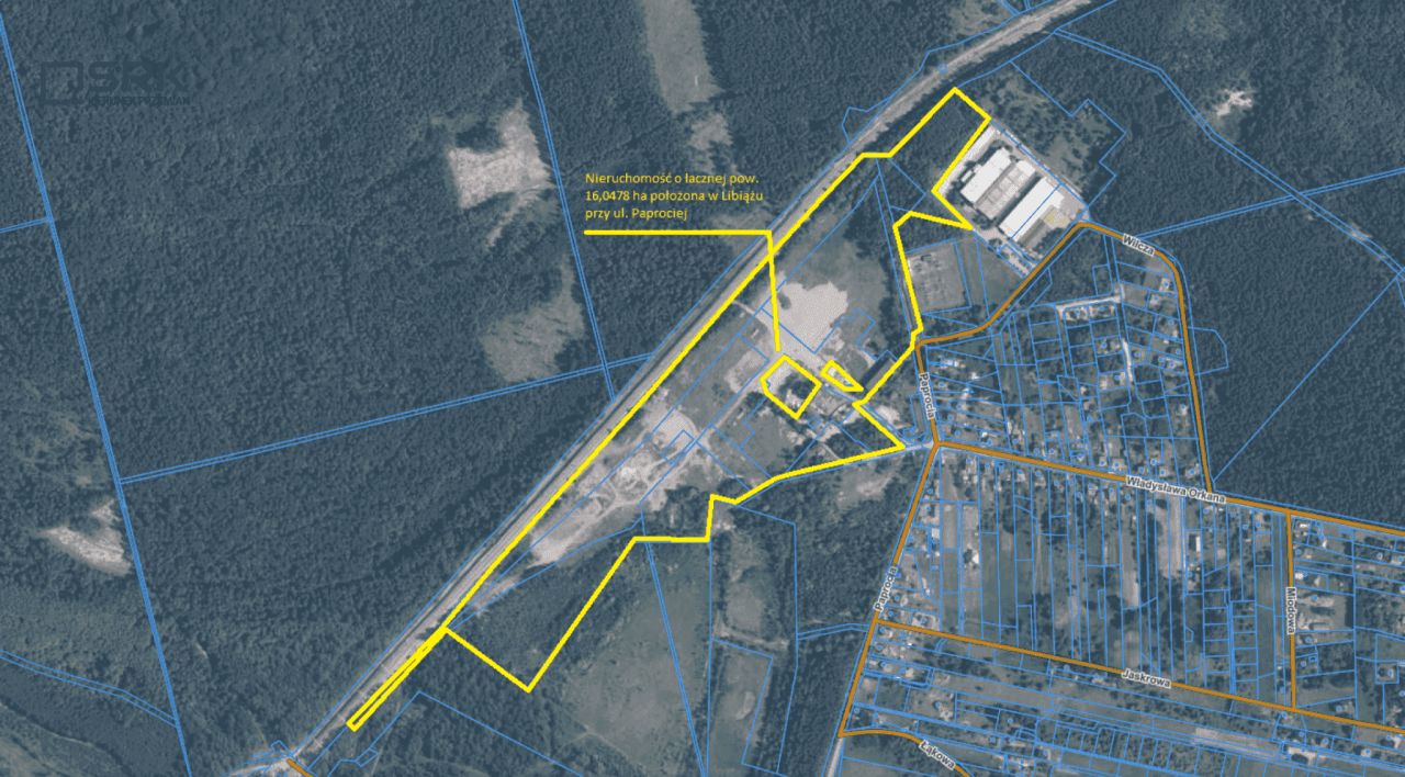 Działka inna Libiąż, ul. Paprocia. Zdjęcie 1