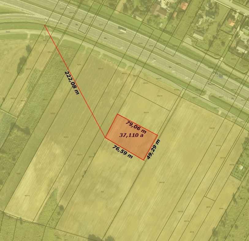 Działka rolna Ciecierzyn Żulin. Zdjęcie 2