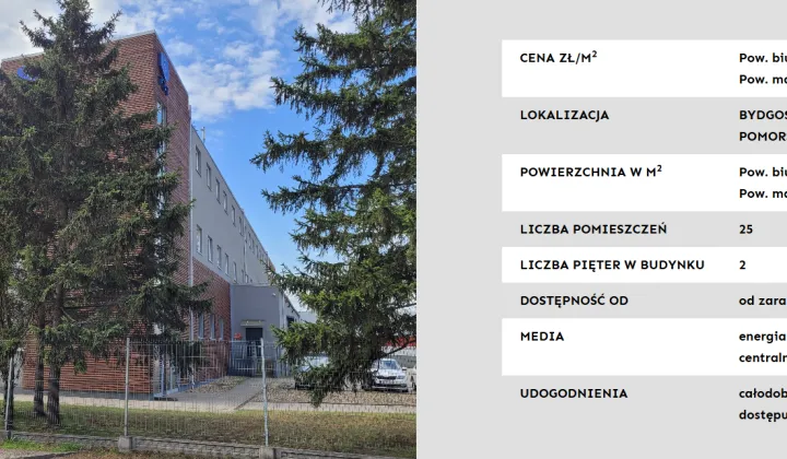 Hala/magazyn Bydgoszcz Fordon, ul. Magazynowa