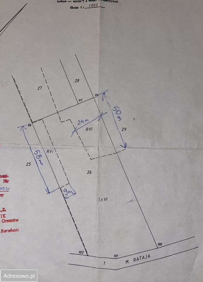 Działka inna Wielogóra, ul. Rataja. Zdjęcie 3