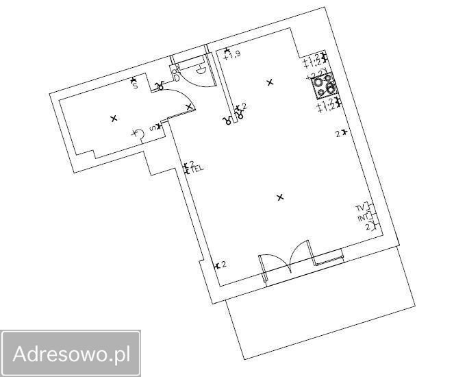 Mieszkanie 1-pokojowe Kraków Borek Fałęcki, ul. Obozowa. Zdjęcie 3