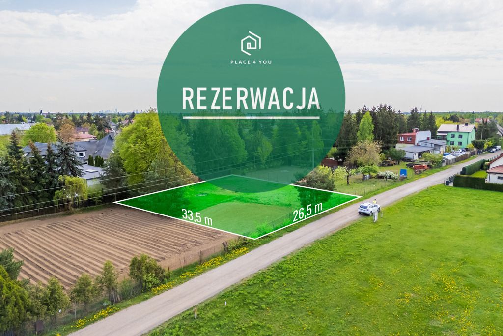 Działka budowlana Łomianki, ul. Gwiaździsta