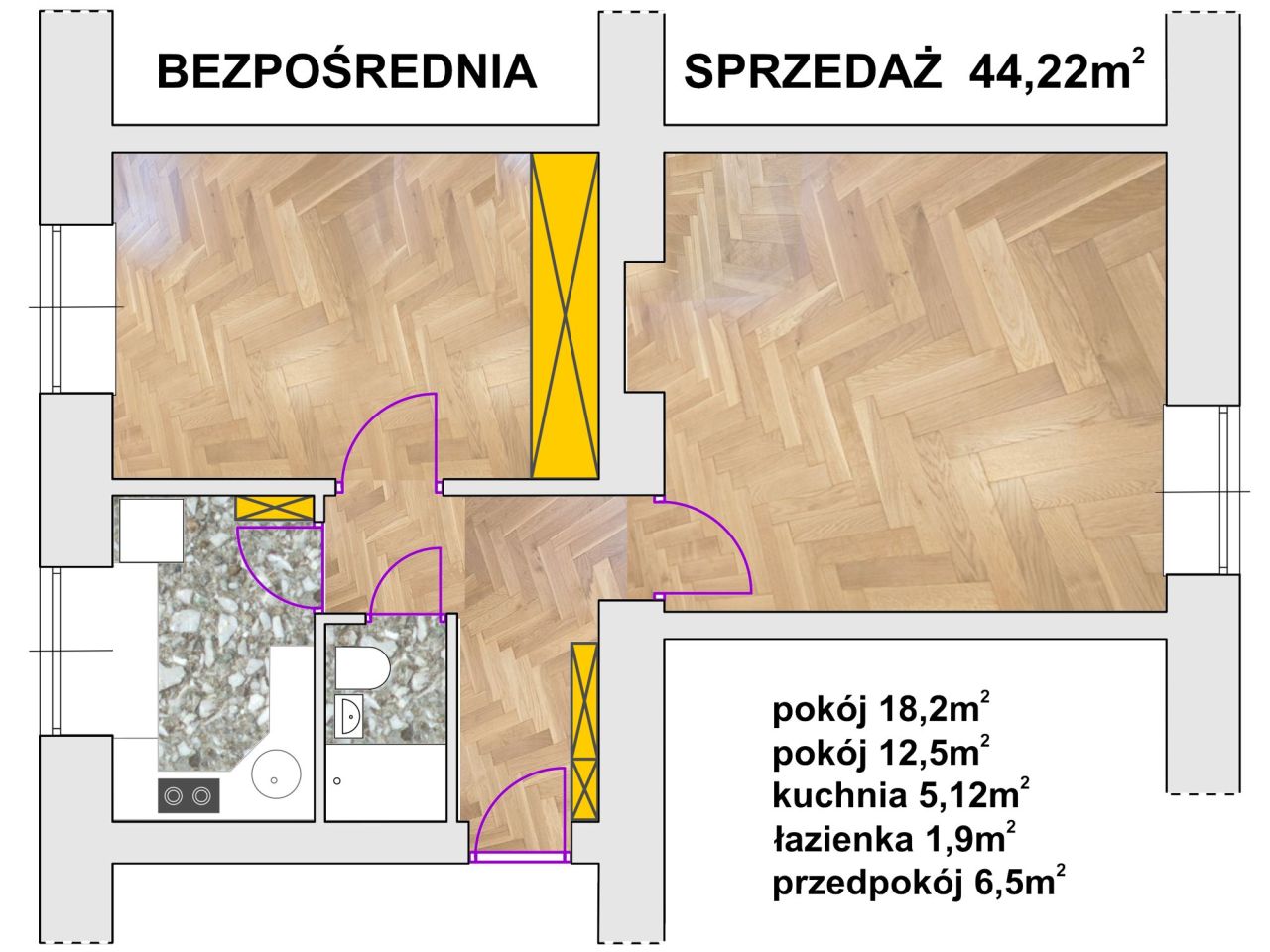 Mieszkanie 2-pokojowe Warszawa Nowe Miasto, ul. Sapieżyńska. Zdjęcie 20