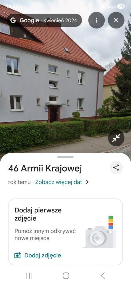 Mieszkanie 1-pokojowe Świdnica, ul. Armii Krajowej