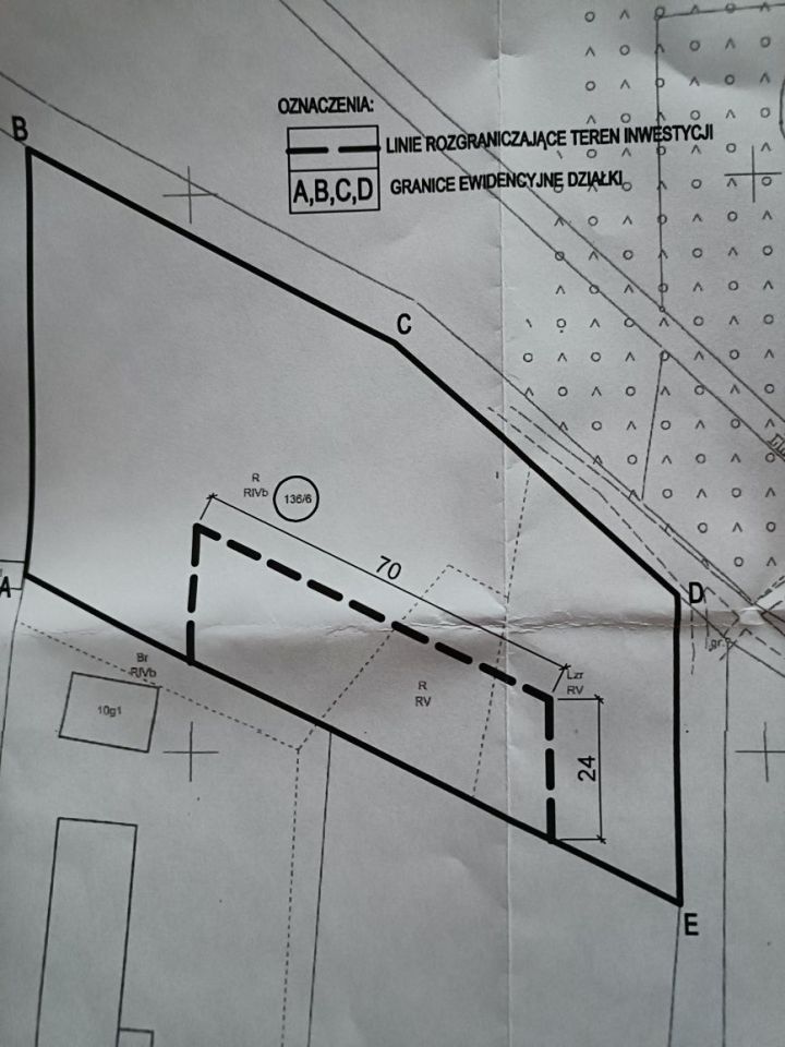 Działka budowlana Dąbie
