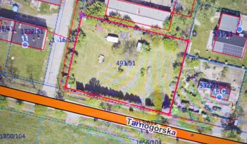 Działka inwestycyjna Miedary, ul. Tarnogórska
