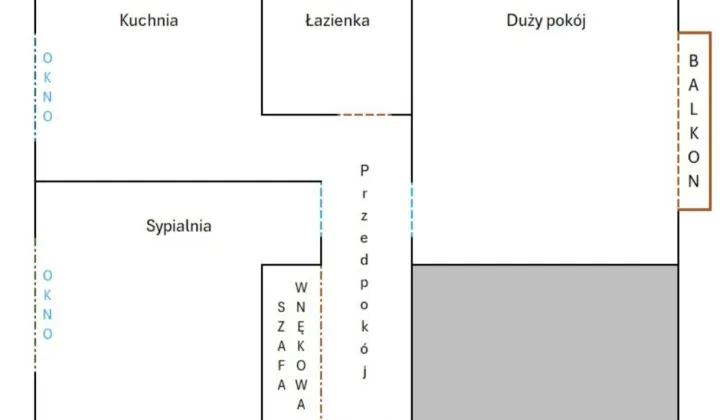 Mieszkanie 2-pokojowe Świdnica, ul. Ludwika Zamenhofa
