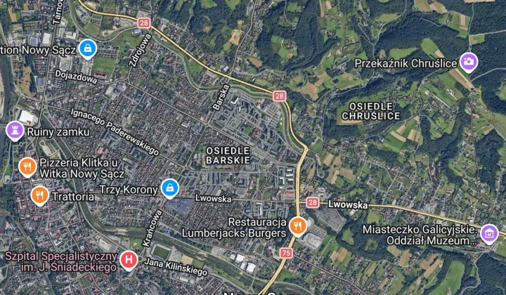 Mieszkanie 2-pokojowe Nowy Sącz Barskie, al. Aleje mjr. Henryka Sucharskiego