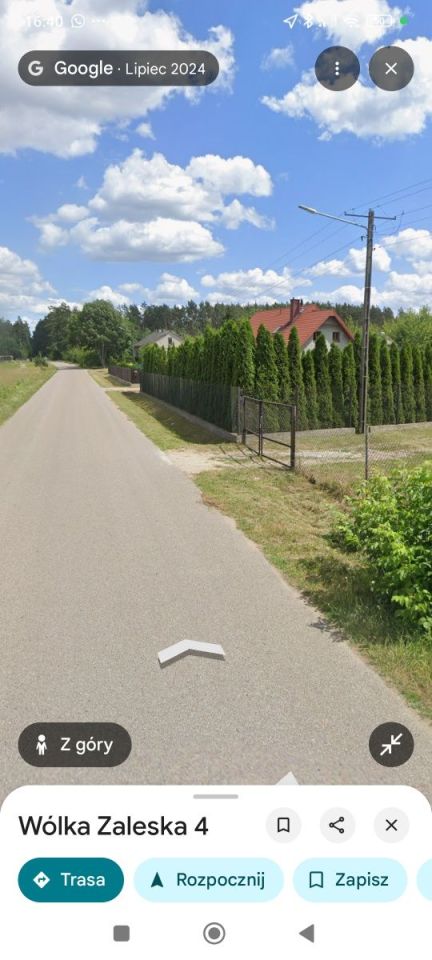 Działka budowlana Wólka Zaleska. Zdjęcie 3