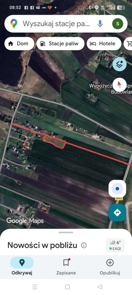 Działka budowlana Uher. Zdjęcie 2