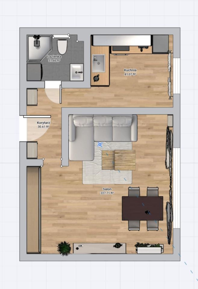Mieszkanie 1-pokojowe Częstochowa Centrum, ul. Nadrzeczna. Zdjęcie 5