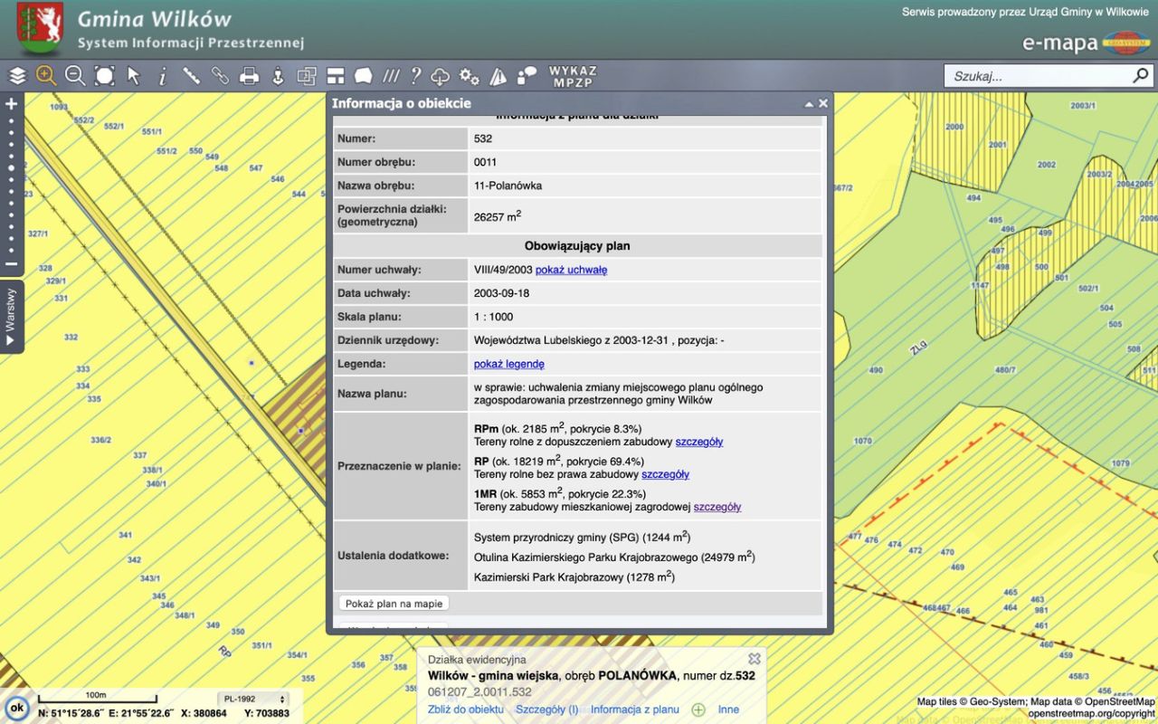 Działka rolna Polanówka. Zdjęcie 4