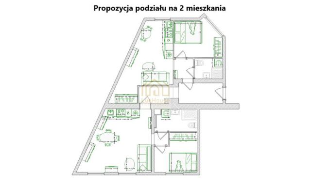 Mieszkanie 3-pokojowe Bytom, ul. Strzelców Bytomskich. Zdjęcie 8