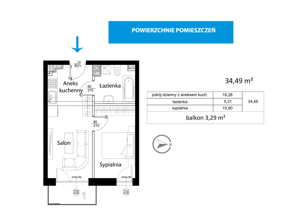Mieszkanie 2-pokojowe Czarnochowice. Zdjęcie 13
