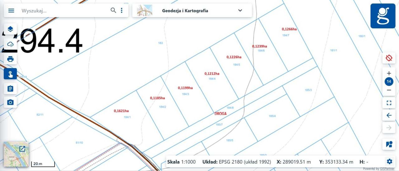 Działka budowlana Kamienica. Zdjęcie 2