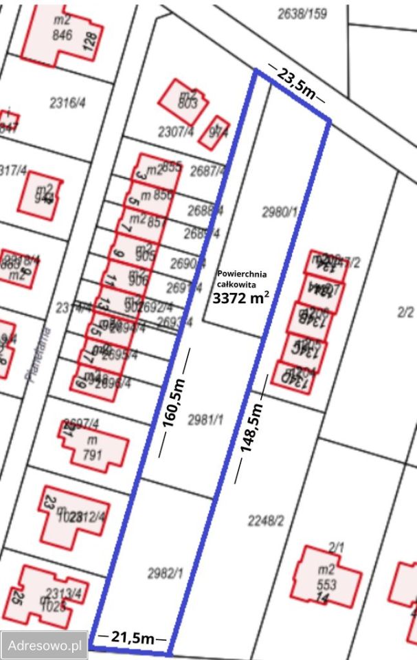 Działka inwestycyjna Tarnowskie Góry Opatowice, ul. Polarna. Zdjęcie 2