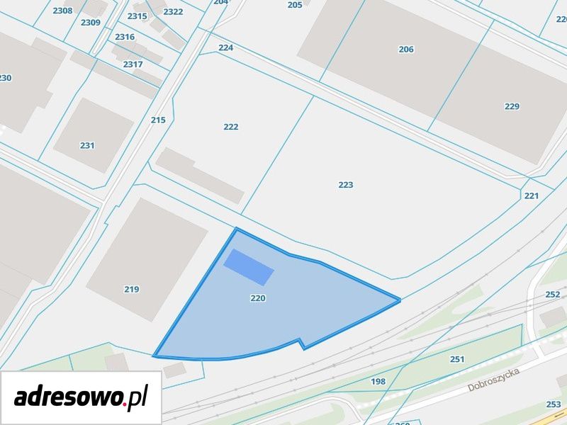 Działka inwestycyjna Wrocław Zakrzów, ul. Zakrzowska. Zdjęcie 2