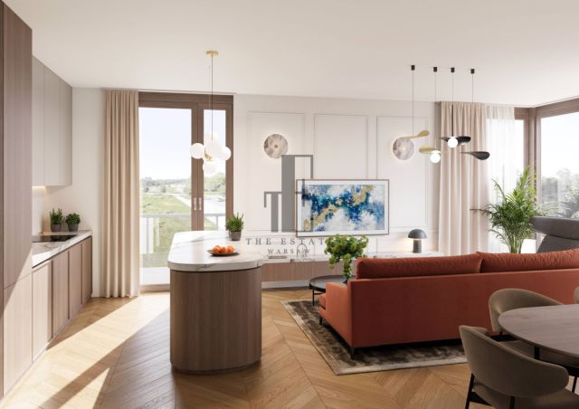 Mieszkanie 5-pokojowe Warszawa Mokotów, ul. Białego Dębu. Zdjęcie 4