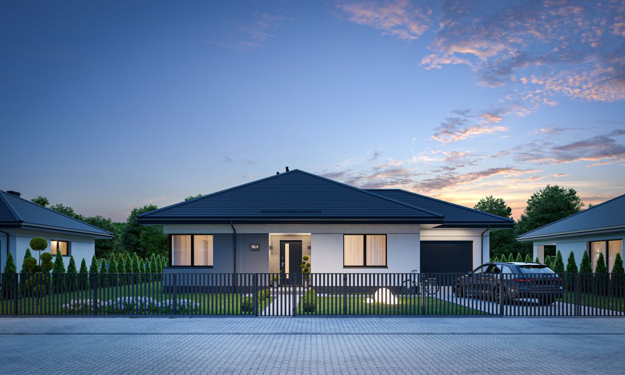 dom wolnostojący, 4 pokoje Dosin, ul. Rajska. Zdjęcie 1