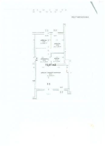 Mieszkanie 3-pokojowe Sieradz, ul. Władysława Stanisława Reymonta. Zdjęcie 1