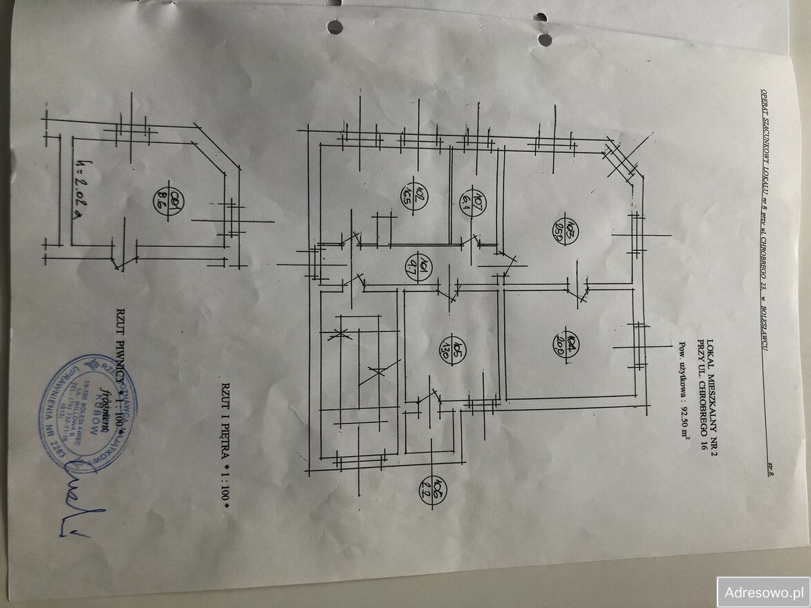 Mieszkanie 3-pokojowe Bolesławiec, ul. Bolesława Chrobrego. Zdjęcie 2