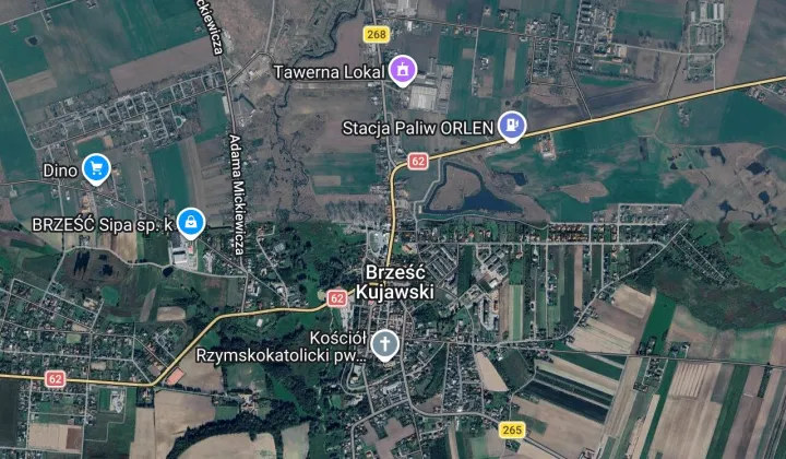 Mieszkanie 2-pokojowe Brześć Kujawski, ul. Kolejowa