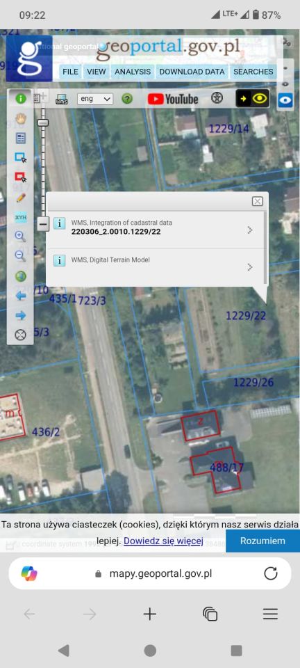 Działka rekreacyjna Przechlewo, os. Juźkowa