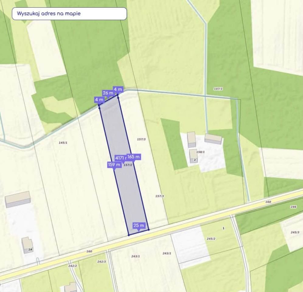 Działka rolno-budowlana Skruda. Zdjęcie 2