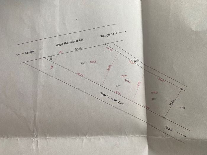 Działka budowlana Szczygły Dolne