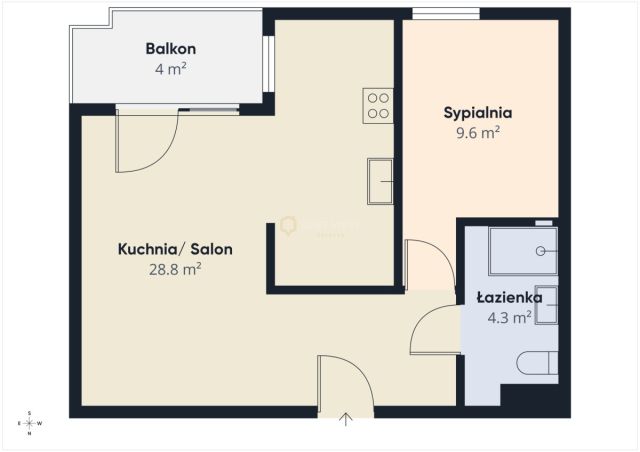 Mieszkanie 2-pokojowe Warszawa Wola, ul. Kolska. Zdjęcie 17