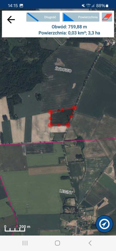 Działka rolna Żydowo. Zdjęcie 2