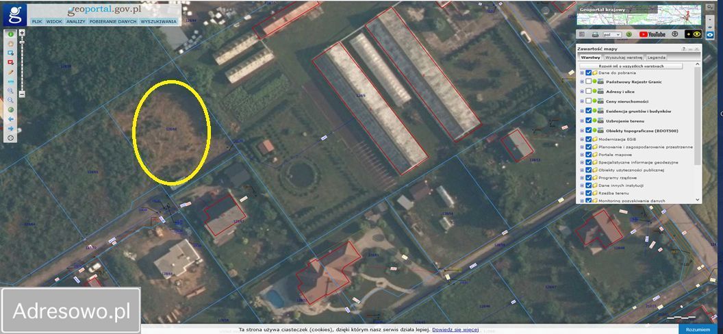 Działka budowlana Tuchom. Zdjęcie 2