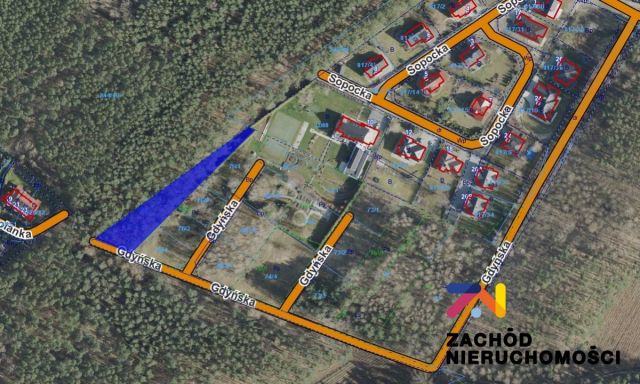 Działka budowlana Zielona Góra Stary Kisielin. Zdjęcie 1