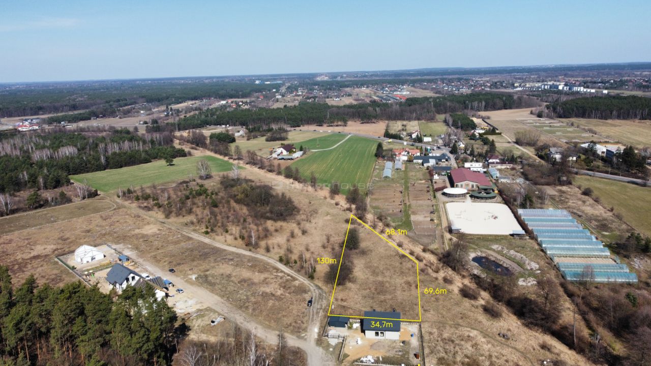 Działka budowlana Łajski, ul. Leśna