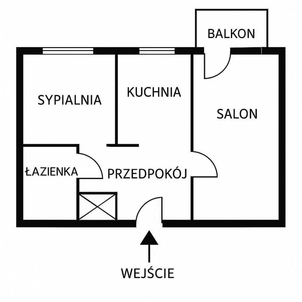 Mieszkanie 2-pokojowe Warszawa Mokotów, ul. Łukowa. Zdjęcie 8