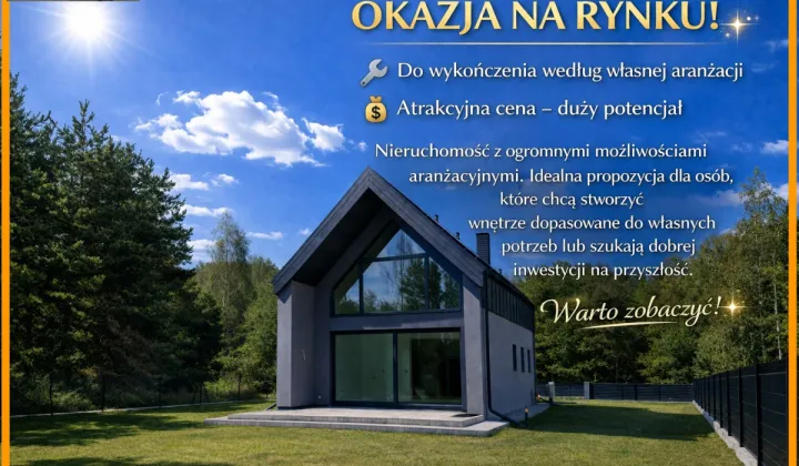dom wolnostojący, 4 pokoje Dylewo