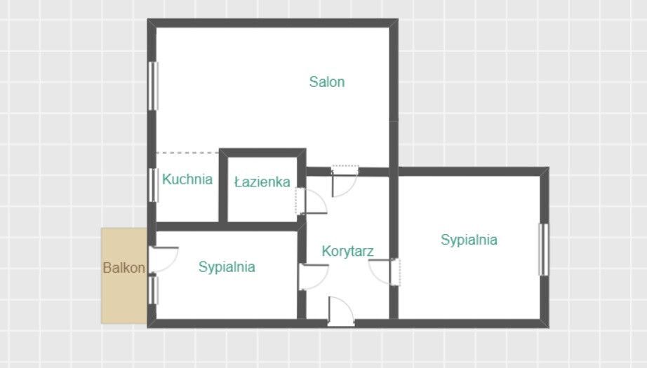 Mieszkanie 3-pokojowe Łódź Zarzew, ul. Gustawa Morcinka. Zdjęcie 11