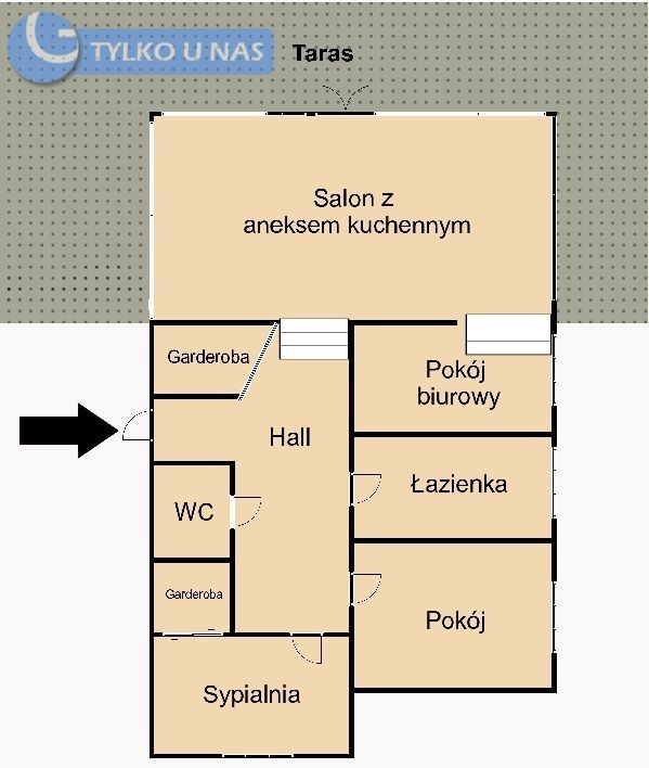 Mieszkanie 4-pokojowe Kraków Ruczaj, ul. prof. Michała Bobrzyńskiego. Zdjęcie 35